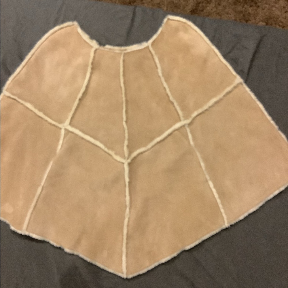 Ugg shearling poncho. NWOT